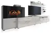 duehome -Salón con mueble de TV y chimenea eléctrica 290 cm Vista previa de la imagen del producto 1