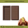 2 Stück Schokoladenform für Dubai Schokolade, Silikon, Produktbild-Vorschau 1