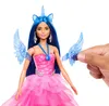 Barbie Saphire Puppe mit Einhorn (mit blauen Haaren und Produktbild-Vorschau 1