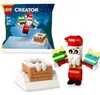 LEGO Creator Komín a vianočná zábava so Santom, Stavebnica, Náhľad obrázku produktu 3