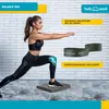 Body & Mind Balance-Pad Grau – Rutschfestes Balanceboard Produktbild-Vorschau 3