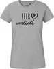 Huuraa Damen T-Shirt Leer verliebt XL Sport Grey Bio Produktbild-Vorschau 2