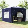 Outsunny Pavillon 3x3m, wasserabweisend Stabil Winterfest Produktbild-Vorschau 2