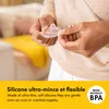 Medela Brustwarzen Schutz Silikon 24mm Kontakt BPA frei Produktbild-Vorschau 14