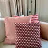 Jacquard-stof, motief "Quadro", 140 cm breed, roze, Productafbeelding-voorbeeld 6