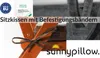 sunnypillow 2er Set Stuhlkissen 40 x 40 cm wasserdicht Produktbild-Vorschau 3
