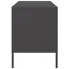 TV-Schrank Schwarz 68x39x50,5 cm Stahl Produktbild-Vorschau 7