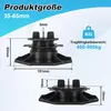 Bettizia 100 ks ložiskový podstavec 35-65 mm terasové Náhľad obrázku produktu 2