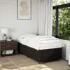 Boxspringbett mit Matratze Schwarz 90x190 cm Stoff Produktbild-Vorschau 3
