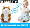 HAMSTY mluvící křeček plyšová hračka plyšové zvíře dětská Náhled obrázku produktu 2
