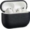 Accezz Echtes Leder Case AirPods Pro 3 - Dunkelblau Produktbild-Vorschau 1