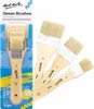 Mont Marte Gesso Pinsel Set 3-teilig – Flachpinsel in Größe Produktbild-Vorschau 1