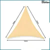 Sonnensegel UV beige Garten Dreieck 3,6x3,6x3,6 m Produktbild-Vorschau 12