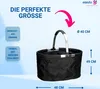 Einkaufskorb "Silandre" schwarz Faltbarer Einkaufskorb Rund Produktbild-Vorschau 4