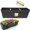 Blumenkasten Balkon Balkonkasten mit Halterung Blumenkasten Produktbild-Vorschau 1
