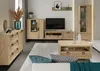 Wohnzimmer-Set Wohnwand Limbo 4-teilig Eiche Artisan Produktbild-Vorschau 7