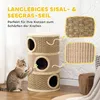 PawHut Kratztonne, Höhe 79 cm für Katzen Katzenbaum Produktbild-Vorschau 6