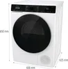 Gorenje DPNA93W Wärmepumpentrockner Wäschetrockner, 9 kg, Produktbild-Vorschau 12