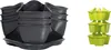 Prosperplast Kvetináč na bylinky "COUBI" Grafit 38 cm 3ks Náhľad obrázku produktu 9