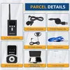 A collage of product components and accessories for a wireless tour guide system. Náhľad obrázku produktu