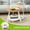 Couchtisch 2er-Set Rund, Beistelltisch, Wohnzimmertisch, Produktbild-Vorschau 6
