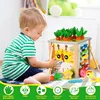 7-in-1 Montessori Aktivitätswürfel aus Holz – Lernspielzeug Produktbild-Vorschau 2