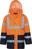 VIZWELL Warnschutz Regenjacke VW 61 Gr. S orange Produktbild-Vorschau 3