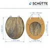 SCHÜTTE MDF WC Sitz SOLID WOOD, Toilettendeckel mit Produktbild-Vorschau 7