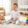 TupTam babybroekjes, uniseks, met voetjes, kleurrijke set Productafbeelding-voorbeeld 4