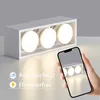 ZMH LED lampa sufitowa biały reflektor natynkowy reflektor Podgląd zdjęcia produktu 9