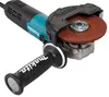 A close-up studio shot of a Makita angle grinder. Náhľad obrázku produktu