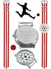Pacific Time Fußball Armbanduhr Kinder Jungen Mädchen 2 Produktbild-Vorschau 3