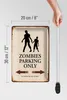 Blechschild Spruch 20x30cm Zombies Parking only all others Produktbild-Vorschau 6