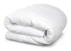 A folded white duvet on a white background. Produktbild-Vorschau