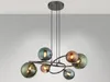 Globo Lighting Hängeleuchte Metall grau matt, Glaskugeln, Produktbild-Vorschau 3