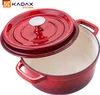 KADAX Gusseisentopf 4,5 Liter, Ø 23 cm, Schmortopf aus Produktbild-Vorschau 5