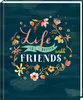 Freundebuch - Handlettering - Life is better with friends Produktbild-Vorschau 1