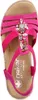 Rieker Sandalen Plat  Sandalen Plat - Fuchsia - Maat 39 Voir les images du produit 21