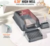 SucceBuy Katzentoilette extragro? šC Edelstahl, 15 cm tief, Produktbild-Vorschau 2