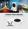 Marketing image for Xbox Series S console and controller, with game and racing imagery. Náhľad obrázku produktu