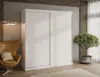 Kleiderschrank BASTER  200 cm Schiebetürenschrank Weiß / Produktbild-Vorschau 2