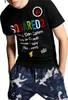 Pánske tričko Dsquared2 Rainbow, čierne Náhľad obrázku produktu 1