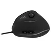 A black wired gaming mouse with a trackball and buttons is shown against a white background. Produktbild-Vorschau