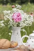 Caraffa decorativa Clayre & Eef 12x12x20 cm Grigio Bianco Anteprima dell’immagine prodotto 5