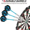 CareGames Dartpfeile Metallspitze 12 Stück Steeldarts 24 Produktbild-Vorschau 3