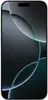 A front view of an iPhone with a dark, abstract wallpaper. Produktbild-Vorschau