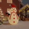 Aufblasbarer Schneemann mit LEDs 300 cm Produktbild-Vorschau 2