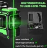 A multifunctional 12-line laser level tool with its accessories in a case. Náhľad obrázku produktu
