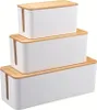 BUDDLEY Kabelbox Bambus (SET), Kabelbox, Produktbild-Vorschau 1