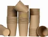 KURTT - Kaffeetassen to go, Braun - 8oz/200ml - 200 Stück - Produktbild-Vorschau 2